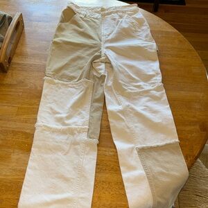 Pacsun Straight Leg Jeans - Color Block - Size 25